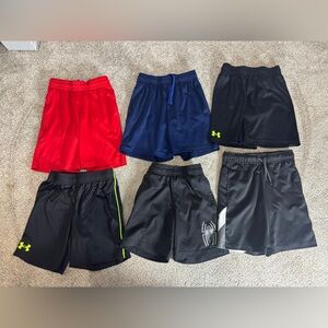 Lot of toddler boy basketball shorts activewear shorts athletic wear 4/5